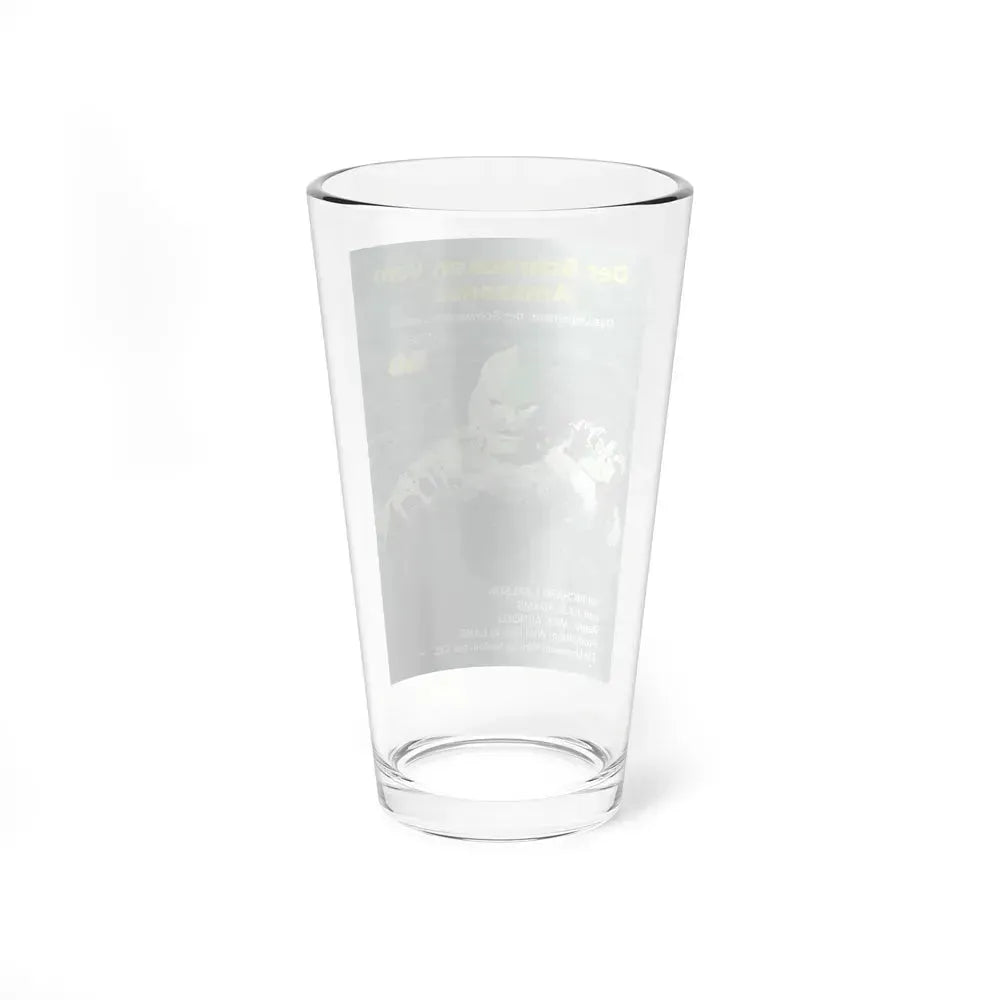 CREATURE FROM THE BLACK LAGOON (GERMAN) 1954 Movie Poster - Pint Glass 16oz - Go Mug Yourself