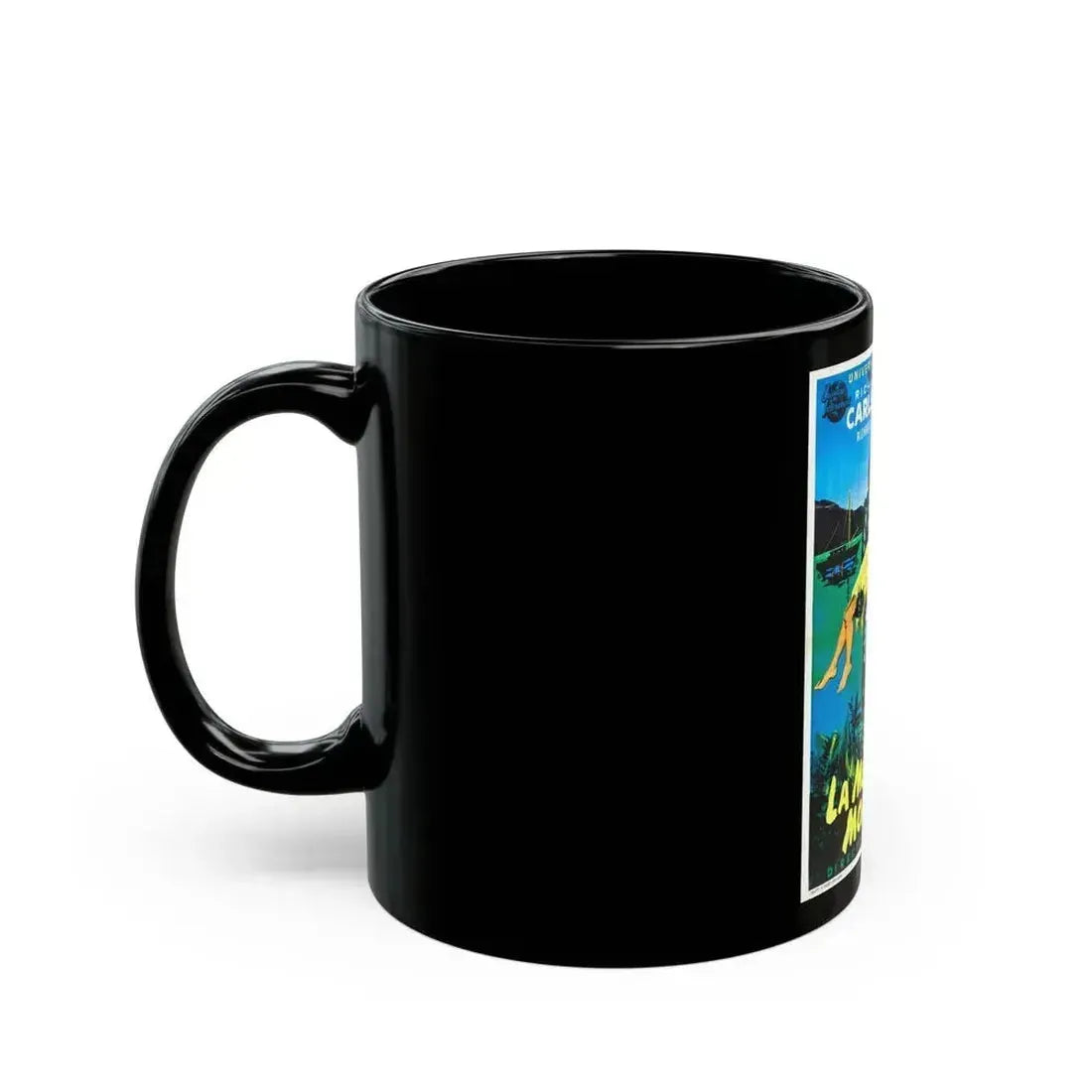 CREATURE FROM THE BLACK LAGOON (SPANISH) 1954 Movie Poster - Black Coffee Mug - Go Mug Yourself
