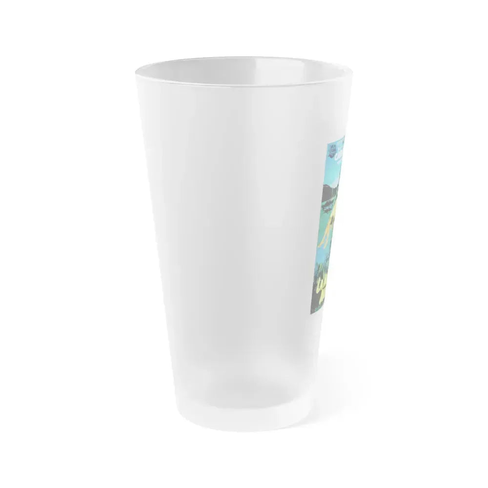 CREATURE FROM THE BLACK LAGOON (SPANISH) 1954 Movie Poster - Frosted Pint Glass 16oz - Go Mug Yourself