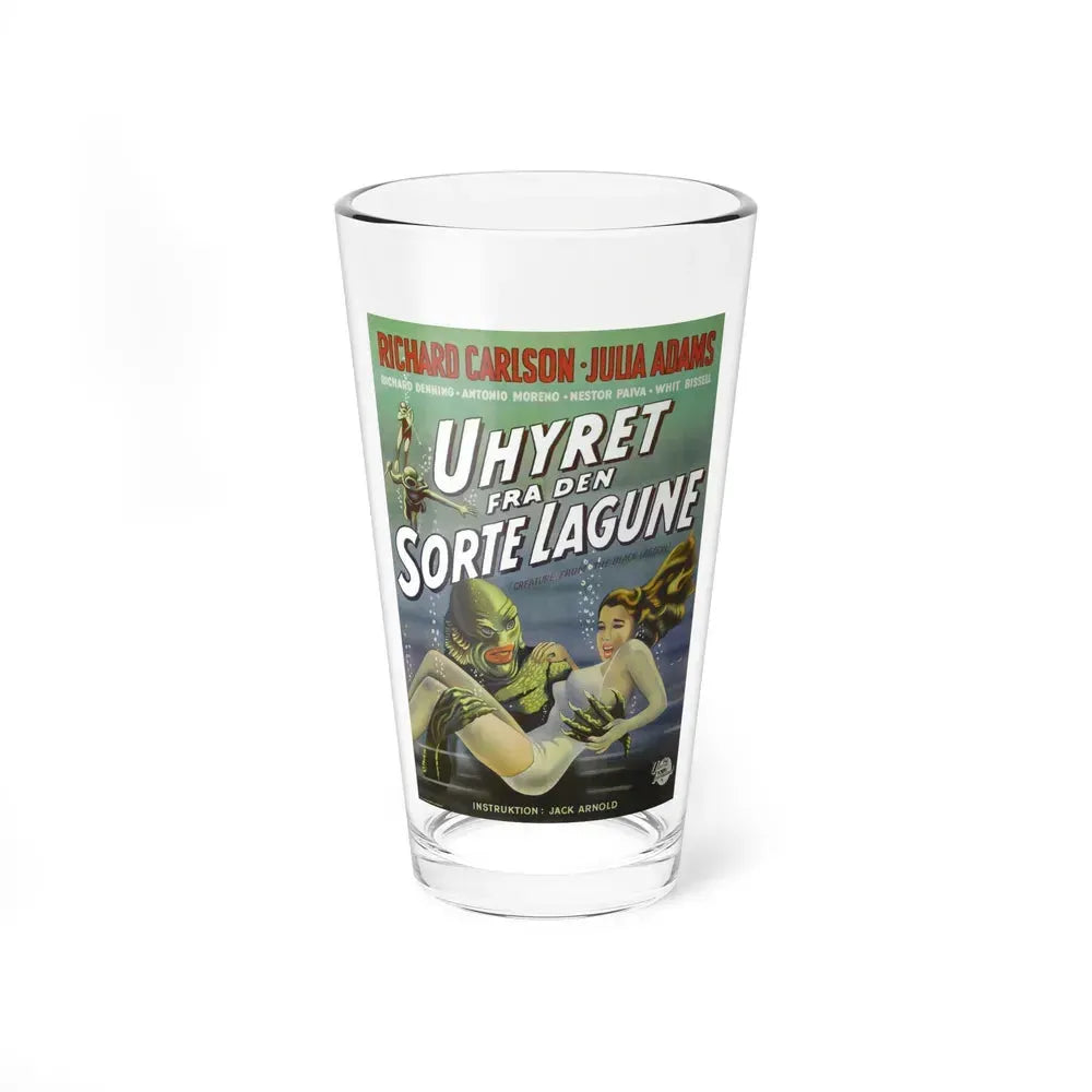 CREATURE FROM THE BLACK LAGOON (SWEDISH) 1954 Movie Poster - Pint Glass 16oz 16oz - Go Mug Yourself