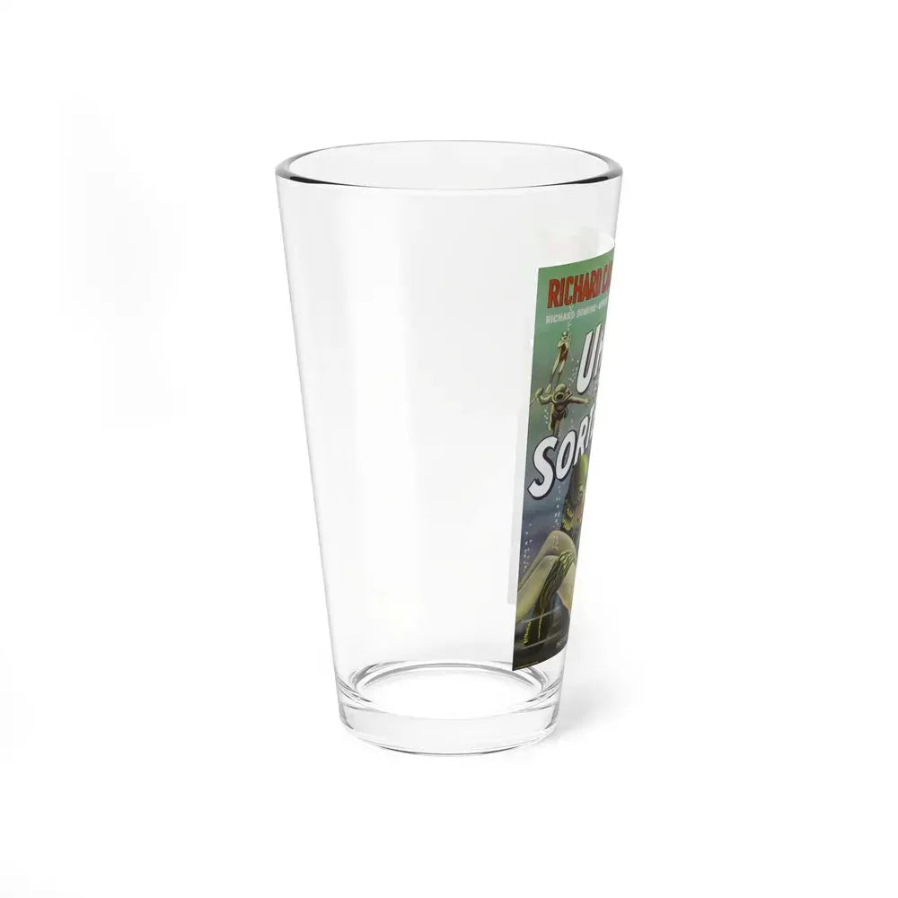 CREATURE FROM THE BLACK LAGOON (SWEDISH) 1954 Movie Poster - Pint Glass 16oz - Go Mug Yourself
