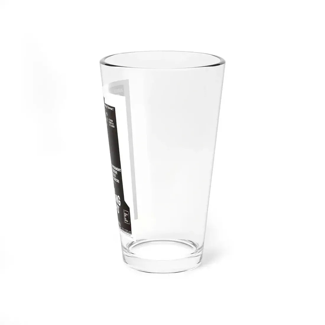 CREATURE OF THE WALKING DEAD 1965 Movie Poster - Pint Glass 16oz - Go Mug Yourself