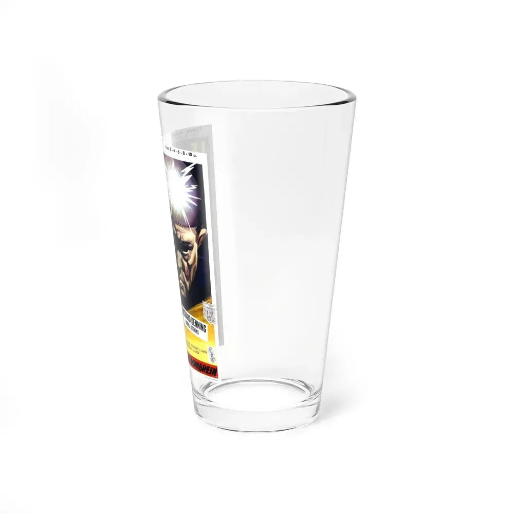 CREATURE WITH THE ATOM BRAIN (BELGIAN) 1955 Movie Poster - Pint Glass 16oz - Go Mug Yourself