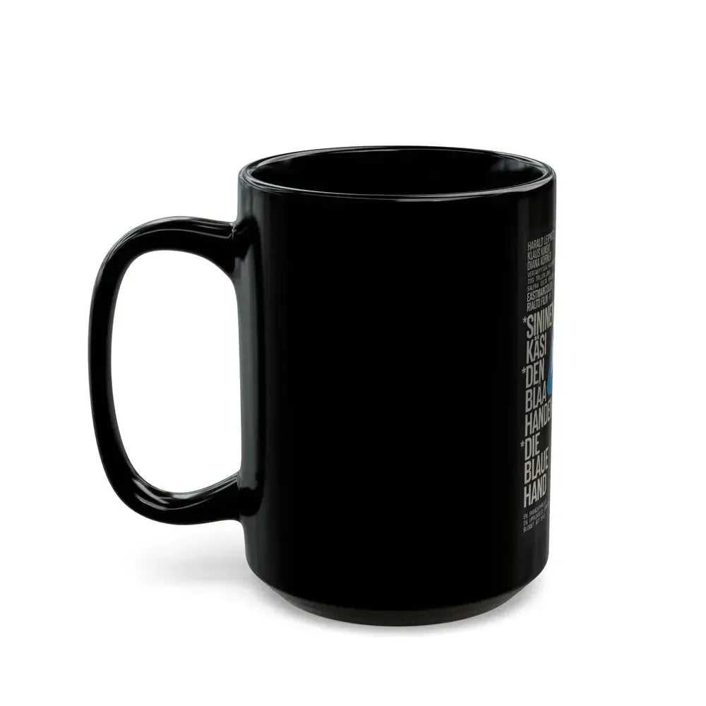 CREATURE WITH THE BLUE HAND 1967 Movie Poster - Black Coffee Mug - Go Mug Yourself