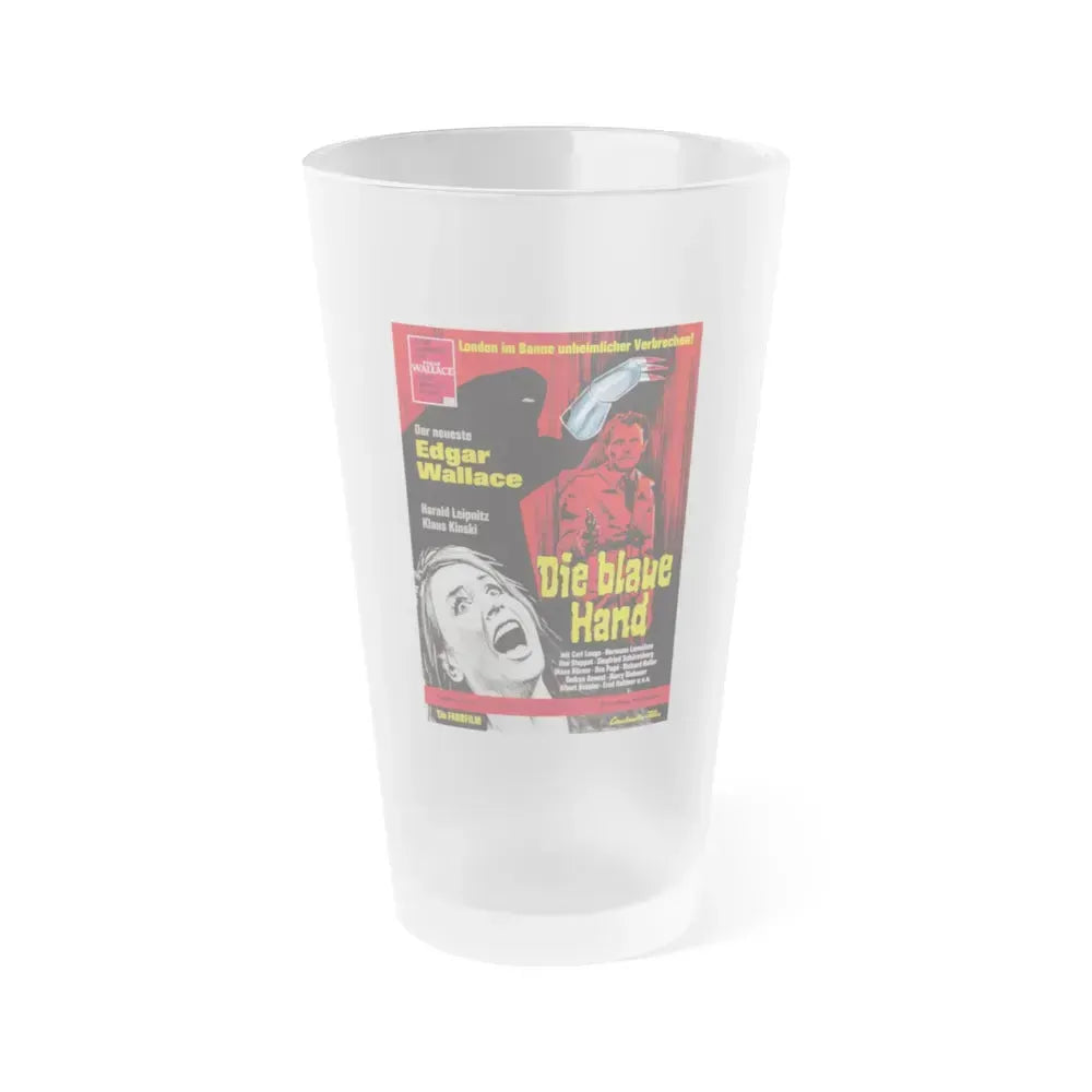 CREATURE WITH THE BLUE HAND (2) 1967 Movie Poster - Frosted Pint Glass 16oz 16oz Frosted - Go Mug Yourself
