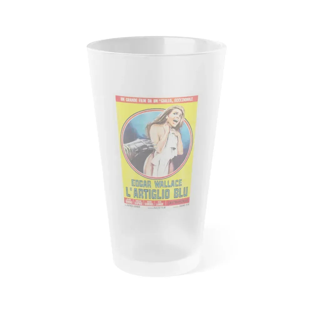 CREATURE WITH THE BLUE HAND (ITALIAN) 1967 Movie Poster - Frosted Pint Glass 16oz 16oz Frosted - Go Mug Yourself
