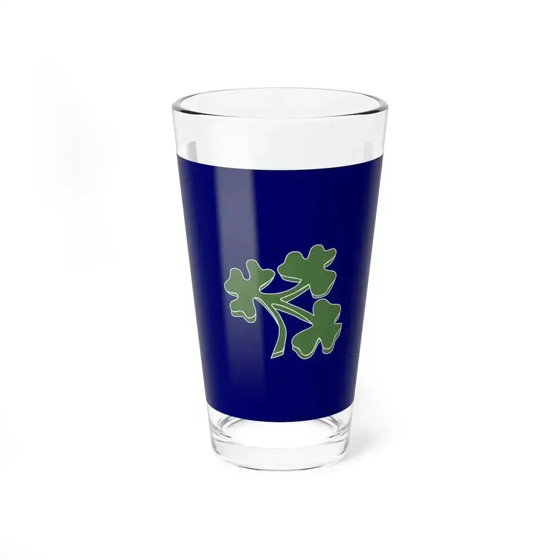 Cricket Ireland flag (Ireland) Pint Glass 16oz 16oz - Go Mug Yourself