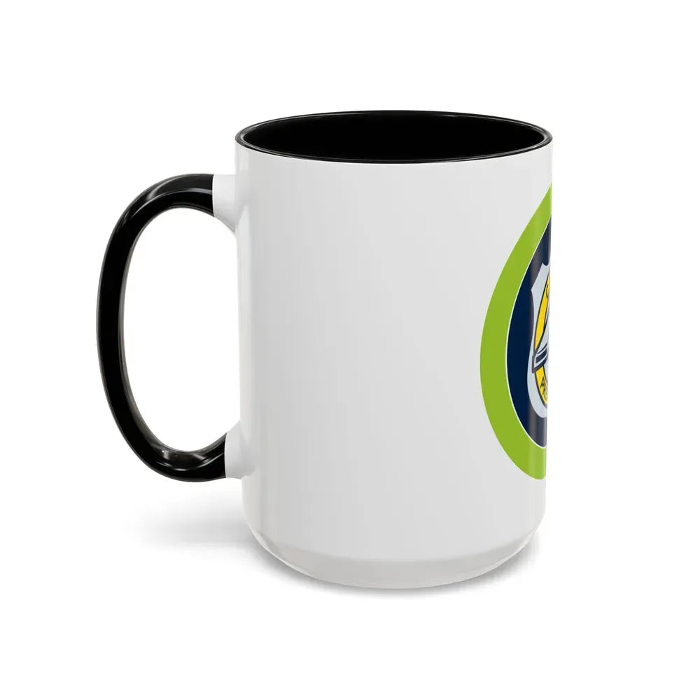 Crime Prevention (Boy Scout Merit Badge) Accent Coffee Mug - Go Mug Yourself
