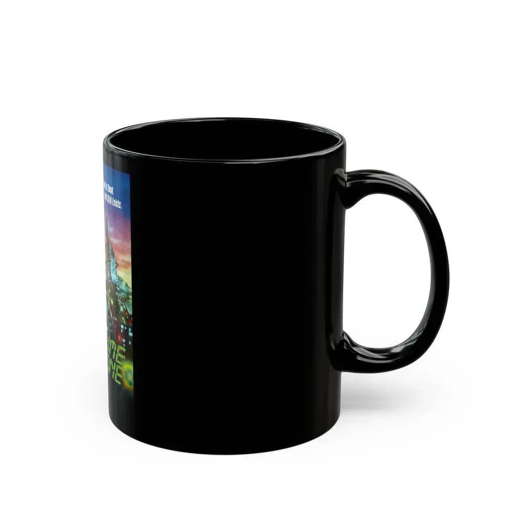 CRIME ZONE 1988 Movie Poster - Black Coffee Mug - Go Mug Yourself