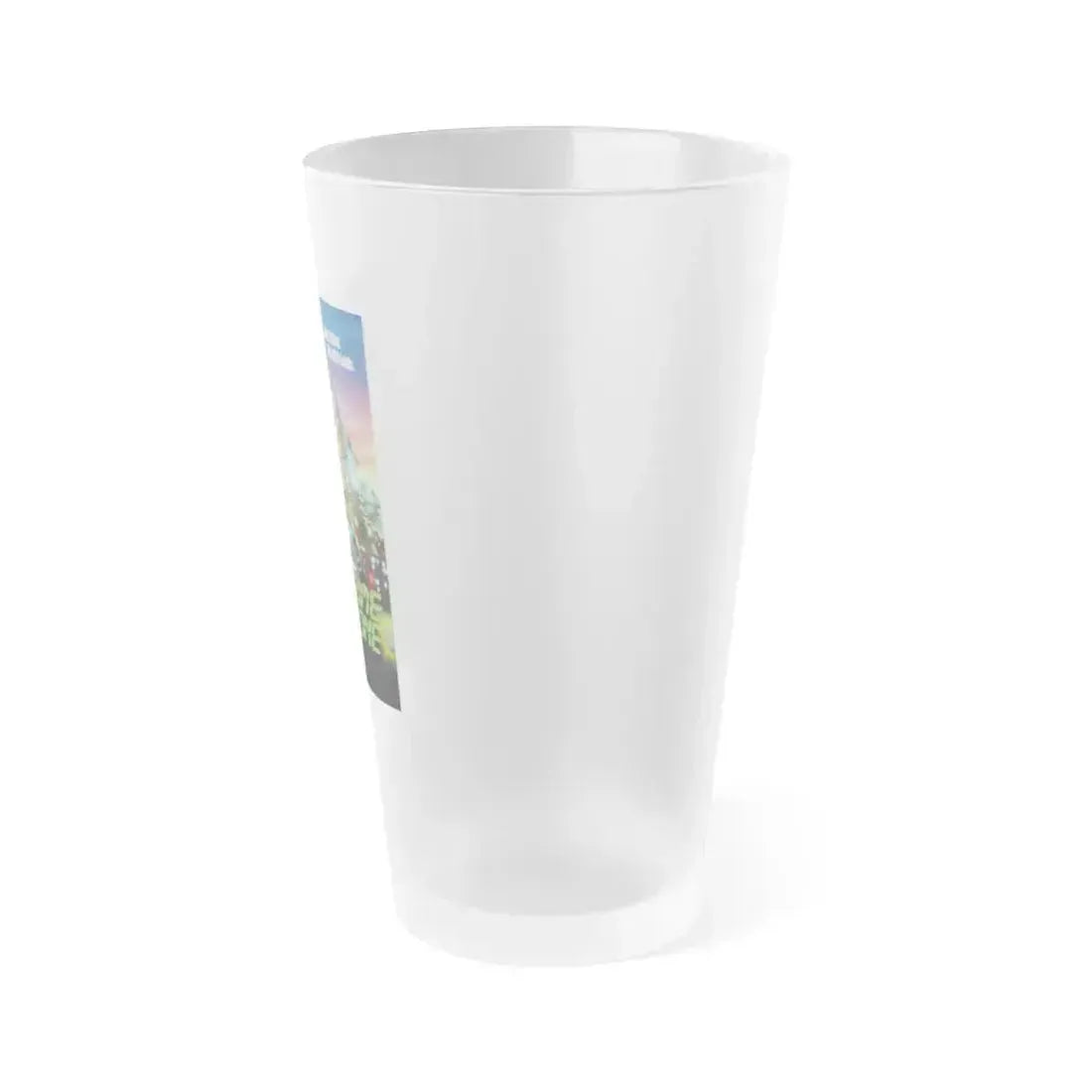 CRIME ZONE 1988 Movie Poster - Frosted Pint Glass 16oz - Go Mug Yourself