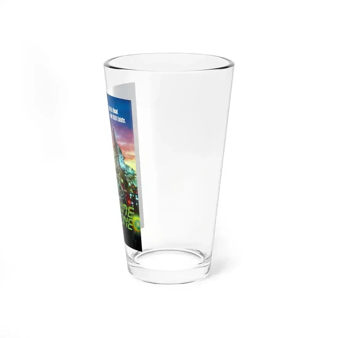 CRIME ZONE 1988 Movie Poster - Pint Glass 16oz - Go Mug Yourself