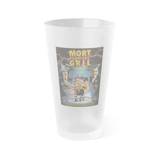 CRIMEWAVE 1985 Movie Poster - Frosted Pint Glass 16oz 16oz Frosted - Go Mug Yourself
