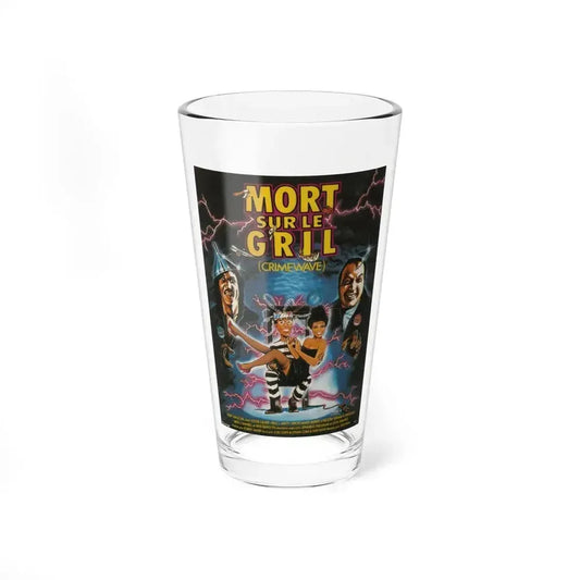 CRIMEWAVE 1985 Movie Poster - Pint Glass 16oz 16oz - Go Mug Yourself