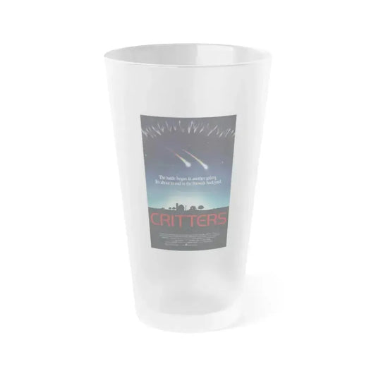 CRITTERS (2) 1986 Movie Poster - Frosted Pint Glass 16oz 16oz Frosted - Go Mug Yourself