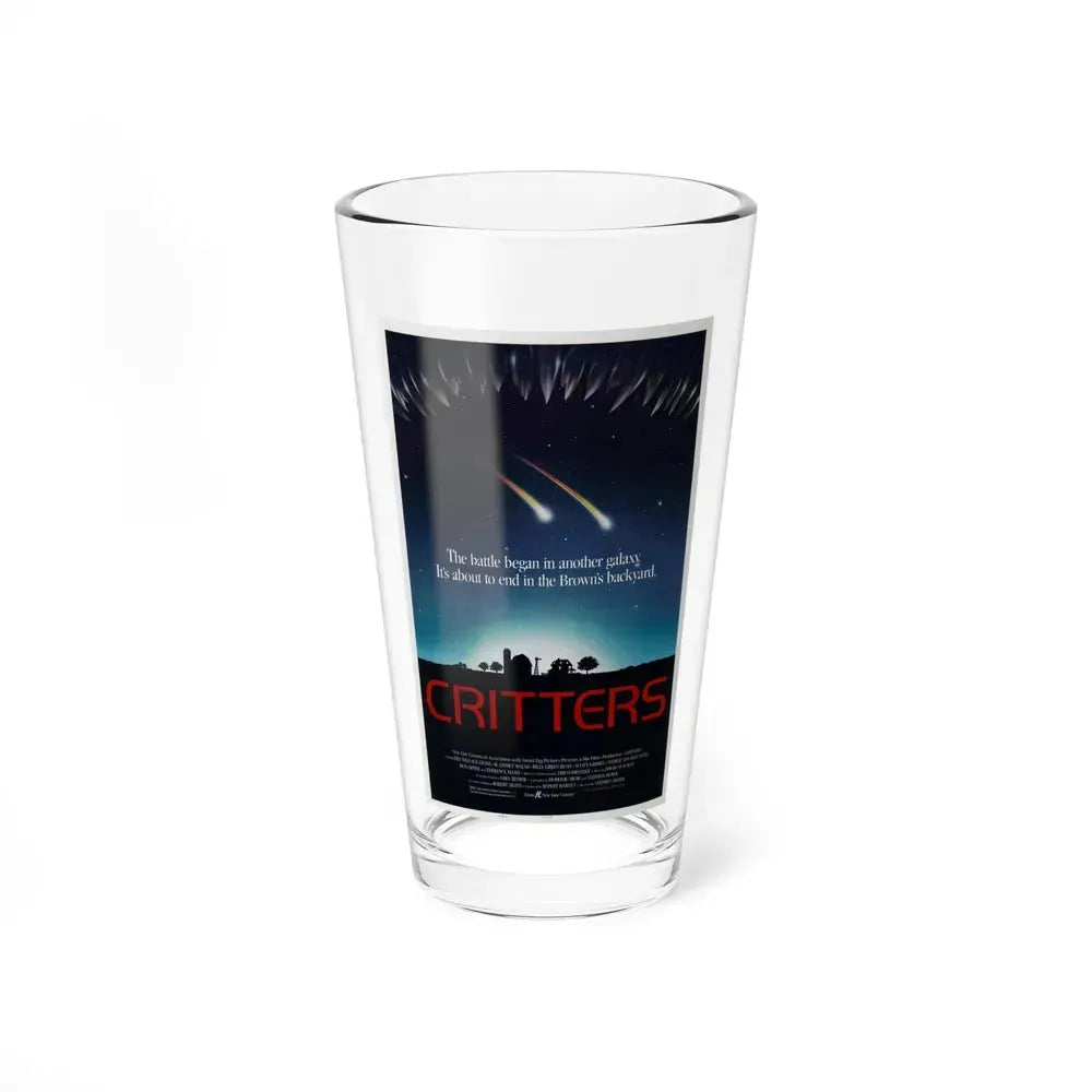 CRITTERS (2) 1986 Movie Poster - Pint Glass 16oz 16oz - Go Mug Yourself
