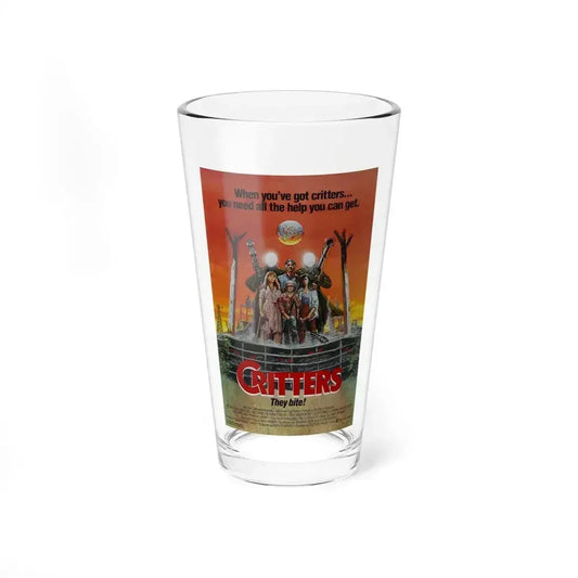 CRITTERS (3) 1986 Movie Poster - Pint Glass 16oz 16oz - Go Mug Yourself