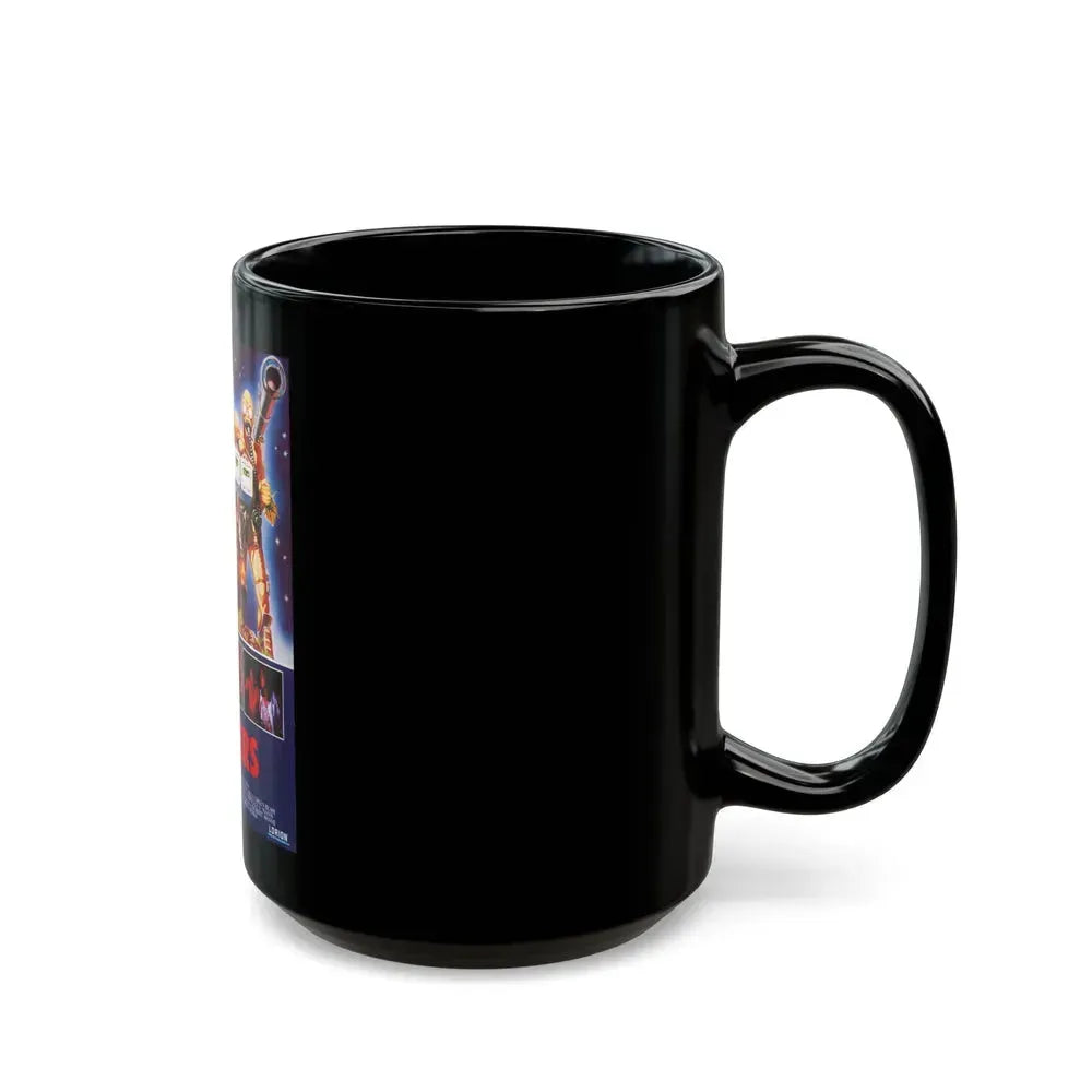 CRITTERS (SPANISH) 1986 Movie Poster - Black Coffee Mug - Go Mug Yourself