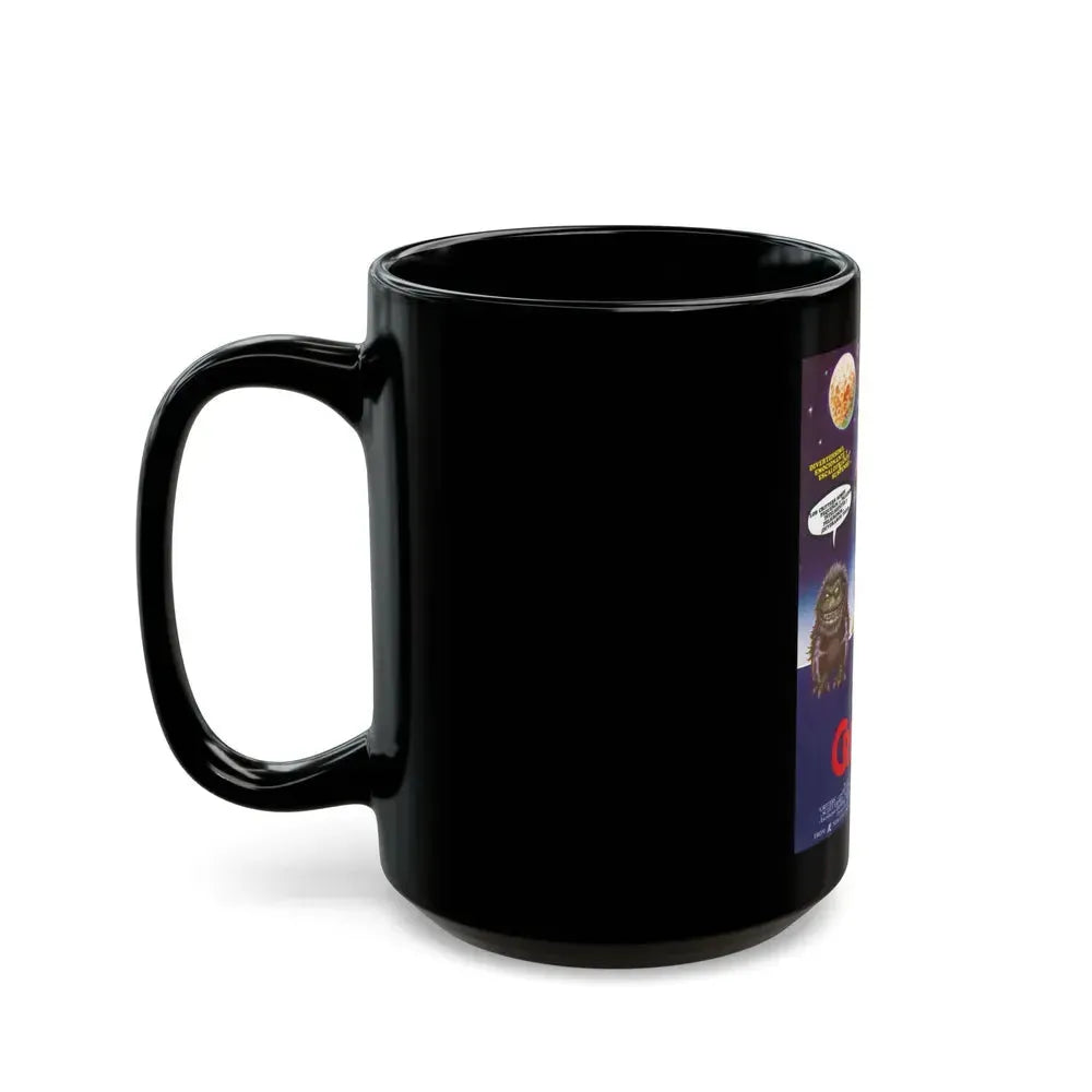 CRITTERS (SPANISH) 1986 Movie Poster - Black Coffee Mug - Go Mug Yourself