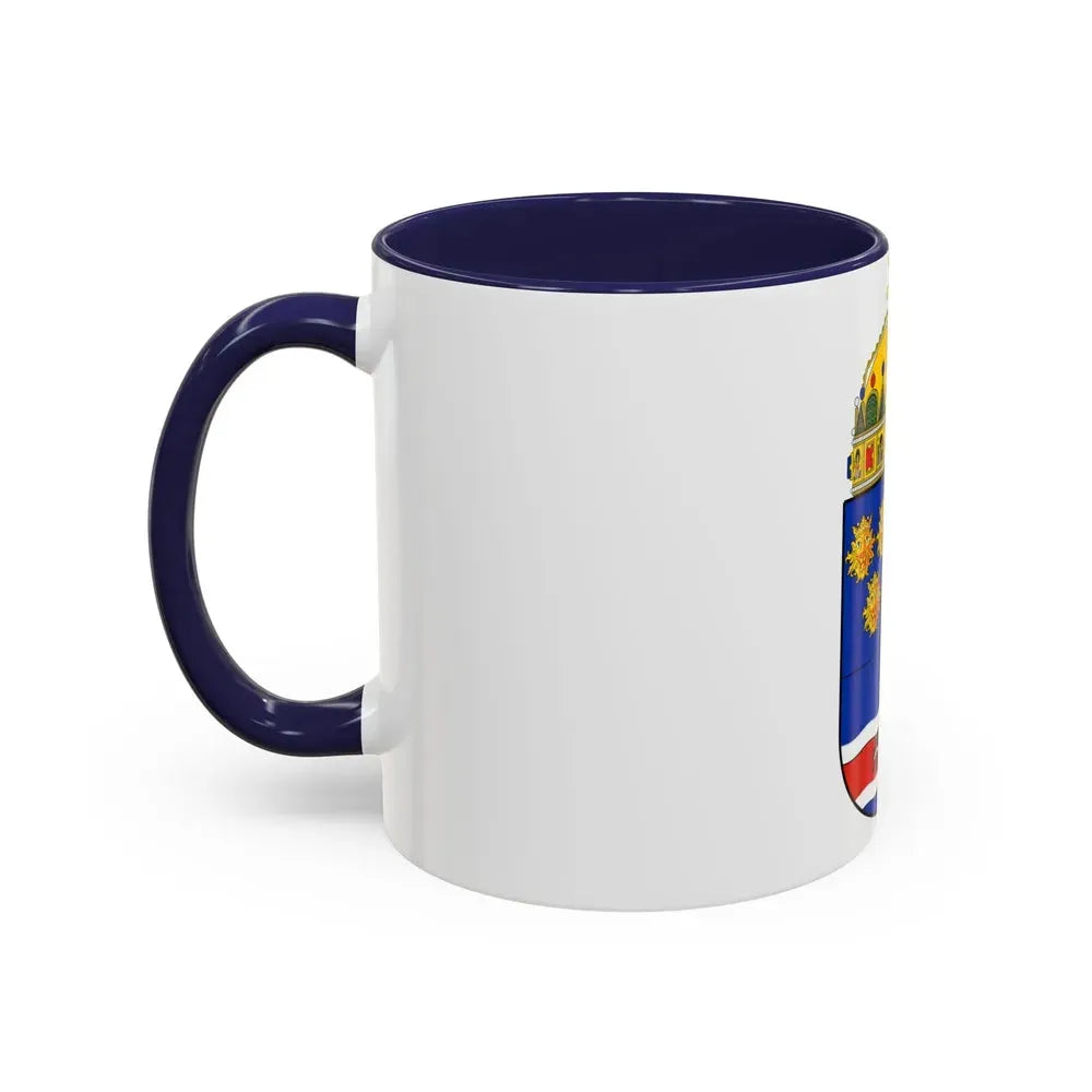 Croatia Country History (with crown) (1868-1918) - Accent Coffee Mug - Go Mug Yourself