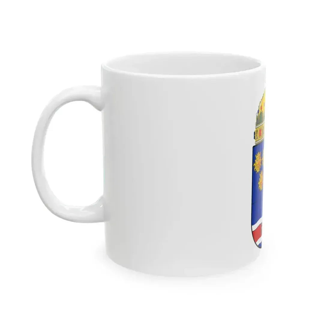 Croatia Country History (with crown) (1868-1918) - White Coffee Mug - Go Mug Yourself