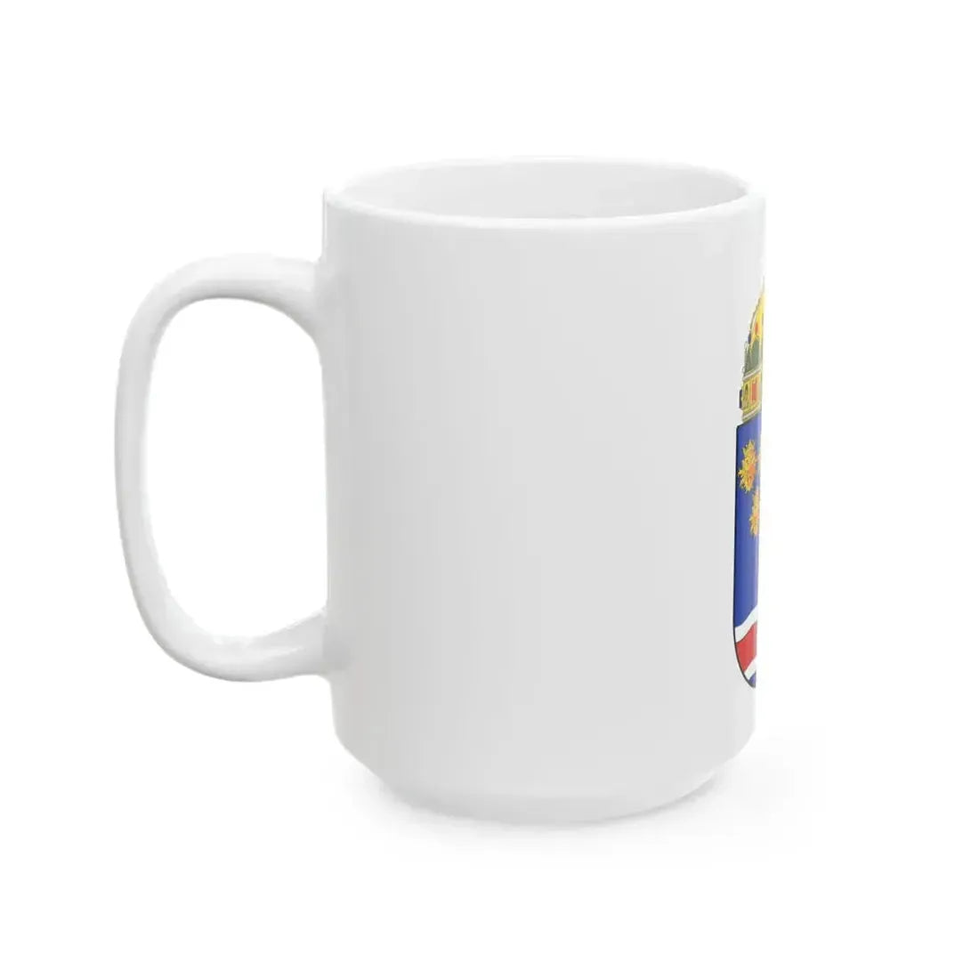 Croatia Country History (with crown) (1868-1918) - White Coffee Mug - Go Mug Yourself
