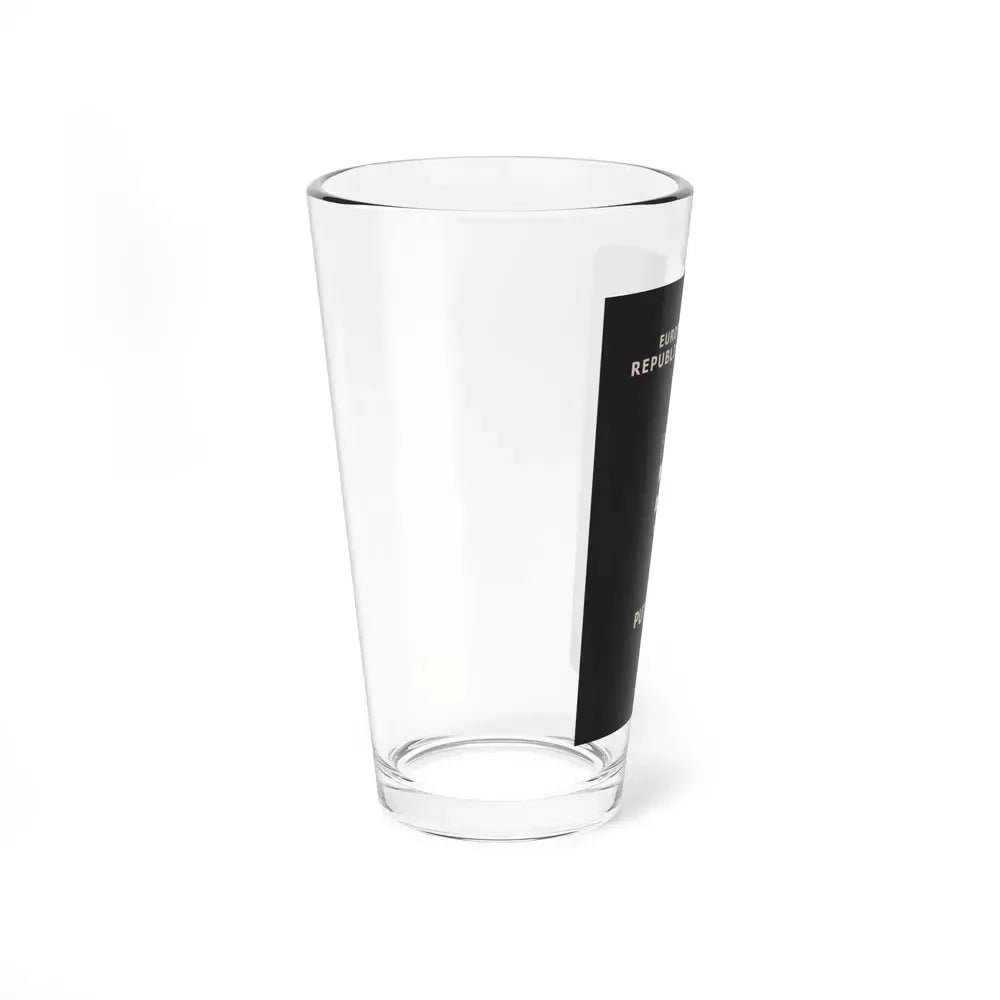 Croatia Passport - Pint Glass 16oz - Go Mug Yourself