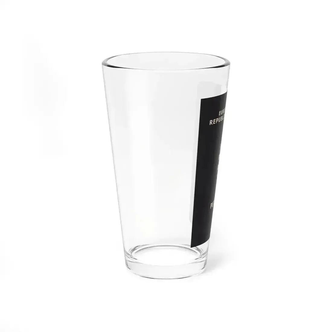 Croatia Passport - Pint Glass 16oz - Go Mug Yourself