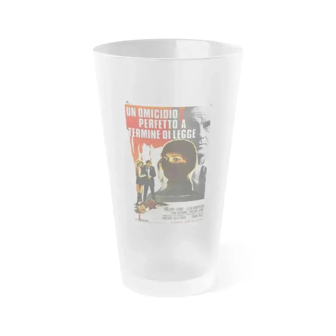 CROSS CURRENT (2) 1971 Movie Poster - Frosted Pint Glass 16oz 16oz Frosted - Go Mug Yourself