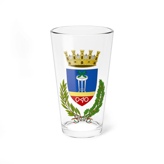 Crotone-Stemma (Italy) (Coat of Arms) Pint Glass 16oz 16oz - Go Mug Yourself