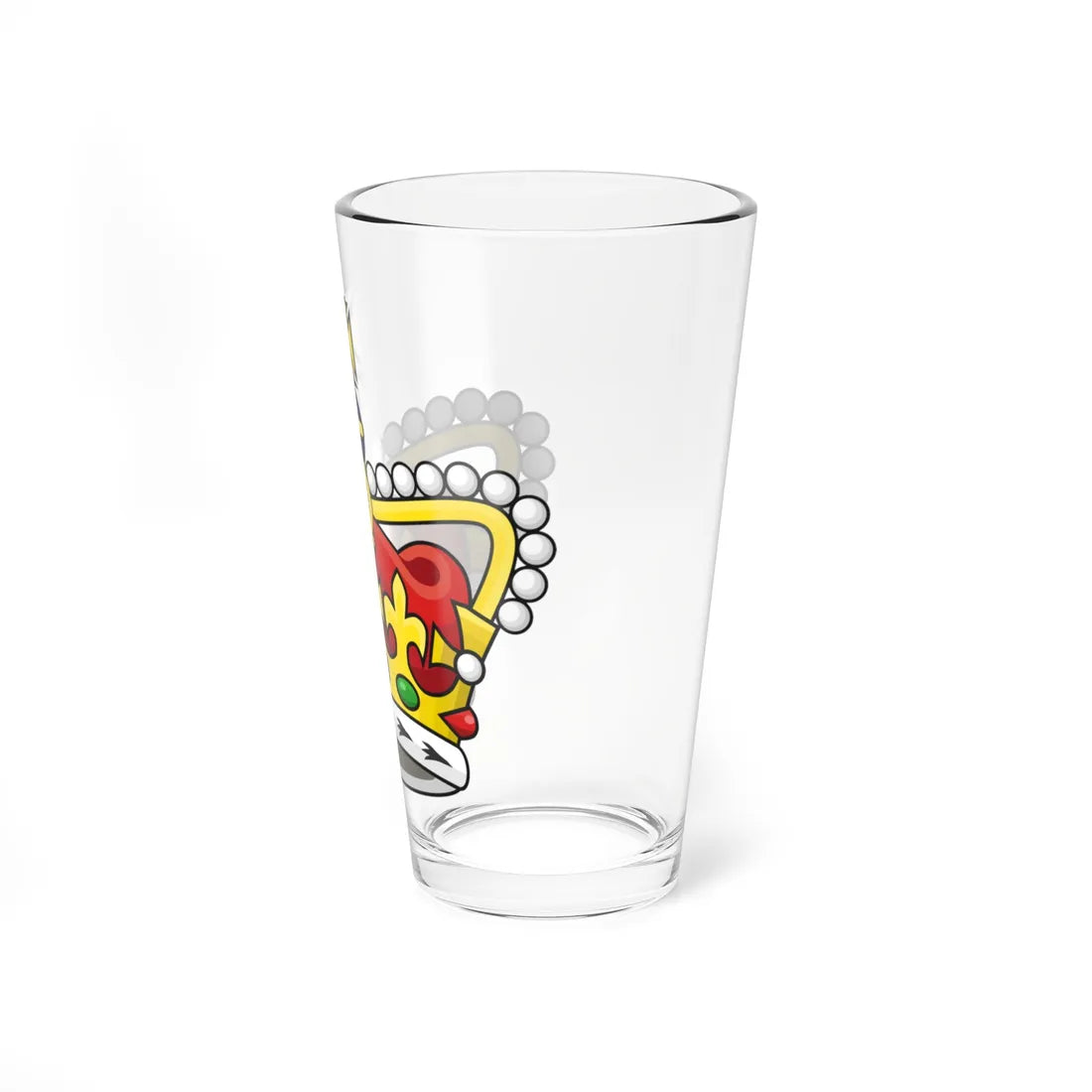 Crown of Saint Edward Victorian Era (United Kingdom) (Coat of Arms) Pint Glass 16oz - Go Mug Yourself