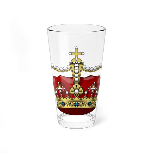 Crown of the crownprince of Italy 1890 (Italy) (Coat of Arms) Pint Glass 16oz 16oz - Go Mug Yourself