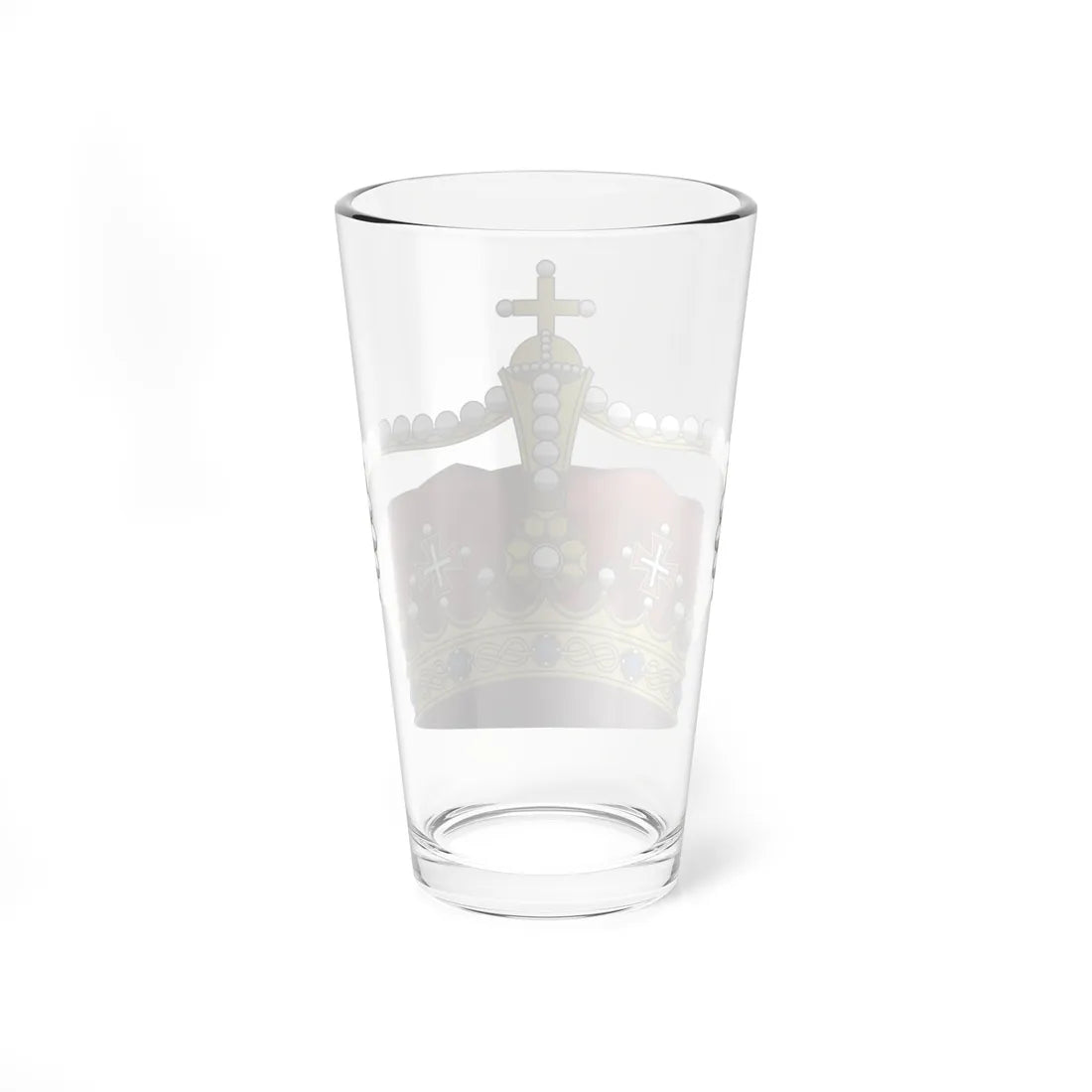 Crown of the crownprince of Italy 1890 (Italy) (Coat of Arms) Pint Glass 16oz - Go Mug Yourself