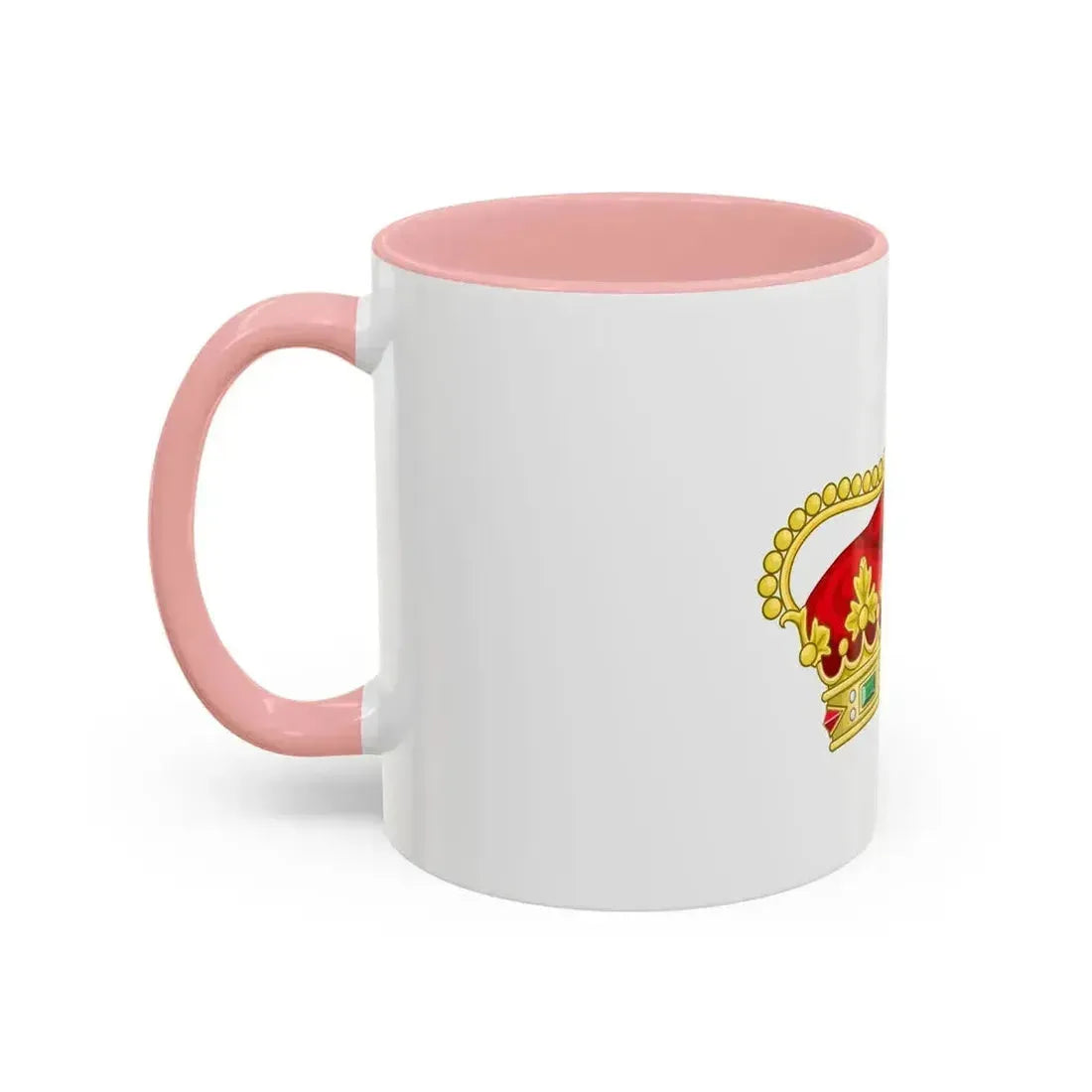 Crown of the Heir Apparent of the Kingdom of Portugal - Accent Coffee Mug - Go Mug Yourself