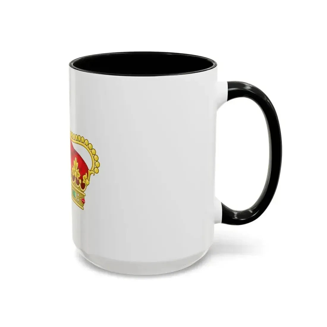 Crown of the Heir Apparent of the Kingdom of Portugal - Accent Coffee Mug - Go Mug Yourself