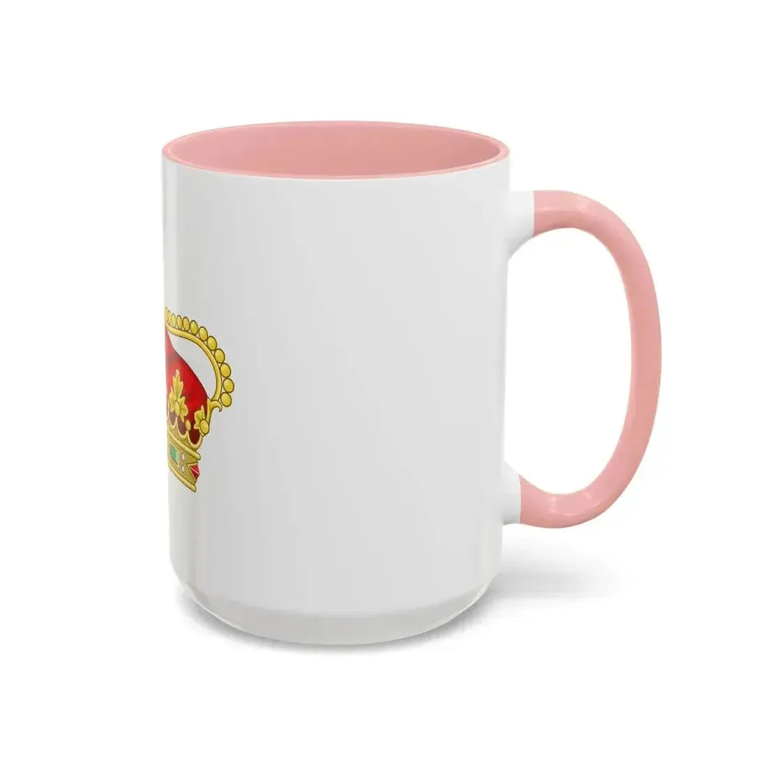 Crown of the Heir Apparent of the Kingdom of Portugal - Accent Coffee Mug - Go Mug Yourself