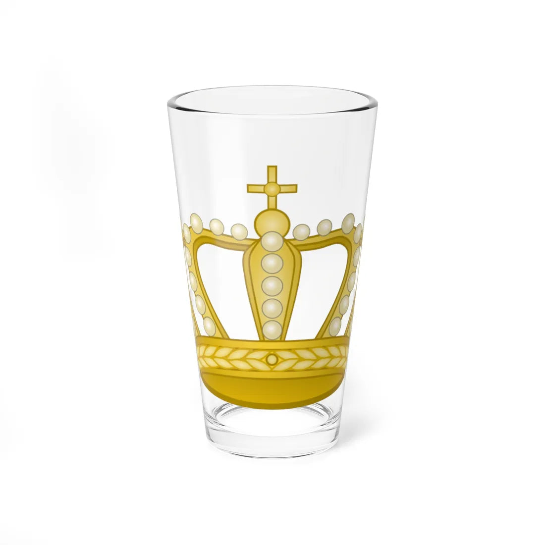 Crown of the Napoleonic Kingdom of Italy (Italy) (Coat of Arms) Pint Glass 16oz 16oz - Go Mug Yourself