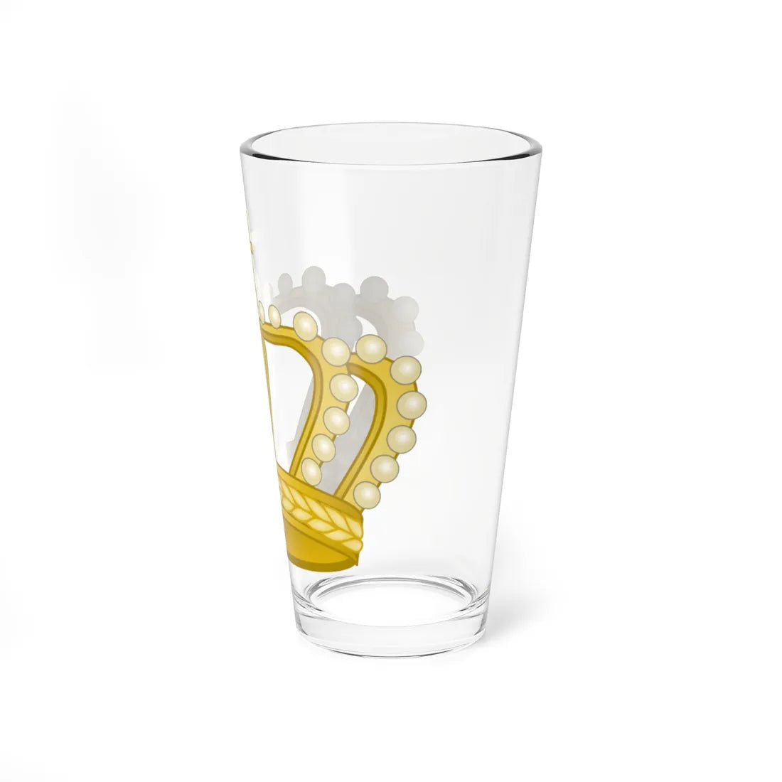 Crown of the Napoleonic Kingdom of Italy (Italy) (Coat of Arms) Pint Glass 16oz - Go Mug Yourself