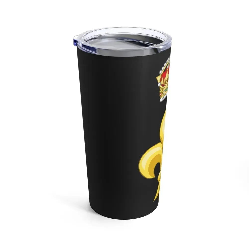 Crowned Fleur de lys (Tudor Crown) - Tumbler 20oz - Go Mug Yourself