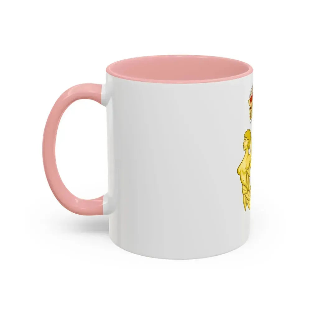 Crowned Harp (Tudor Crown) - Accent Coffee Mug - Go Mug Yourself