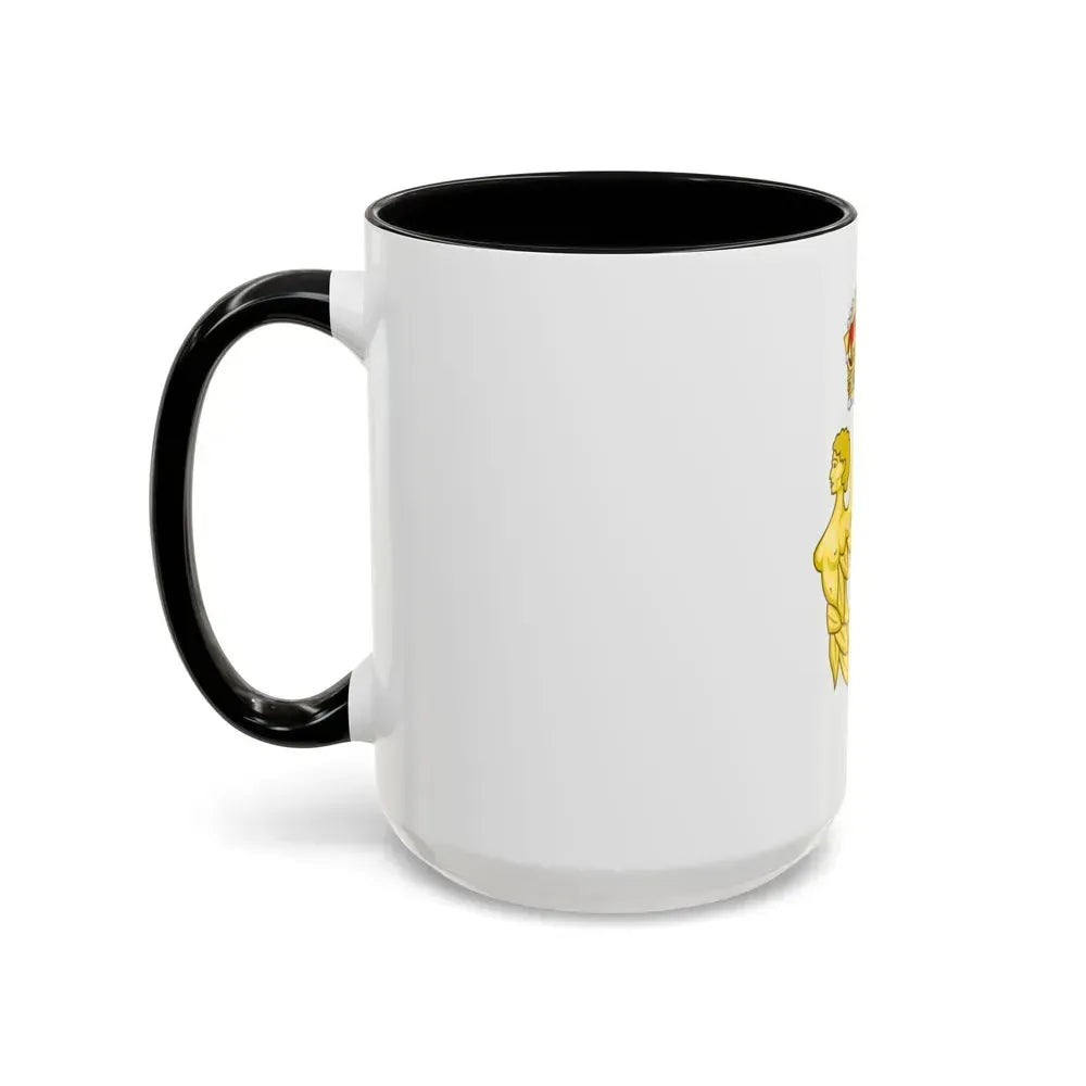 Crowned Harp (Tudor Crown) - Accent Coffee Mug - Go Mug Yourself