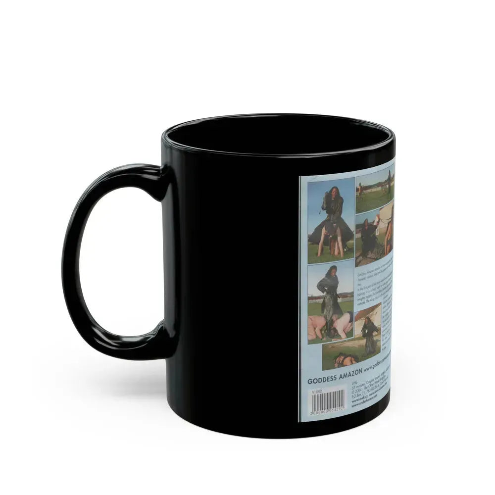 CRUEL ANIMAL TRAINING VIDEO (VHS COVER) - Black Coffee Mug - Go Mug Yourself