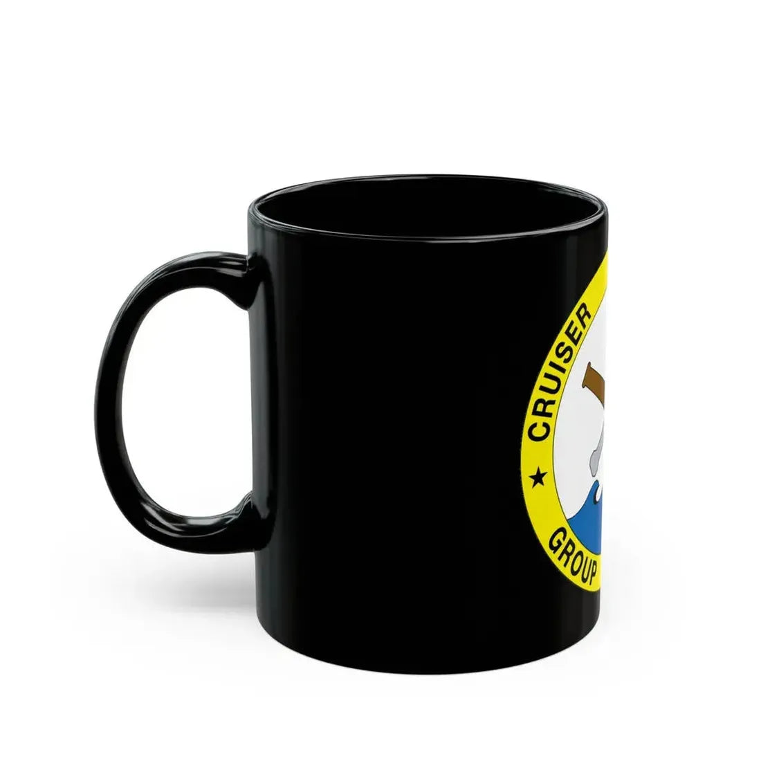 Cruise Destroyer Group Three (U.S. Navy) Black Coffee Mug - Go Mug Yourself