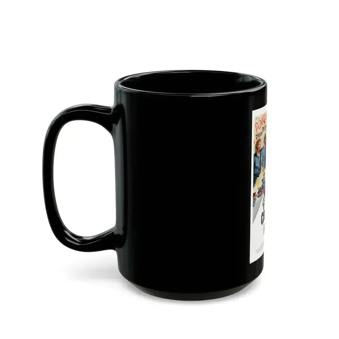 CRUISIN' HIGH (CAT MURKIL AND THE SILKS) 1976 Movie Poster - Black Coffee Mug - Go Mug Yourself