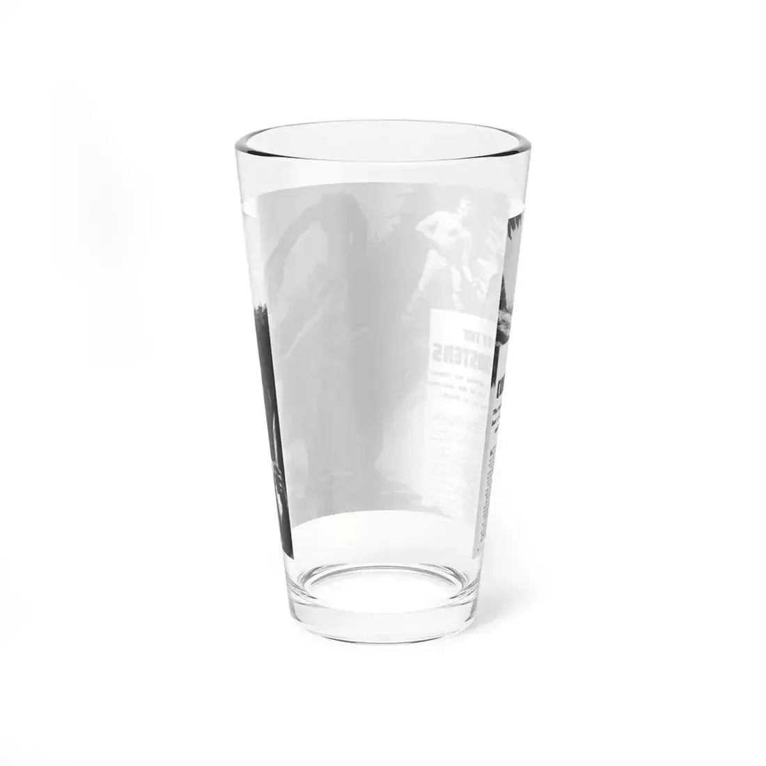 Crushed by the Congo Monster, Man's Daring, December 1960 - Pint Glass 16oz - Go Mug Yourself