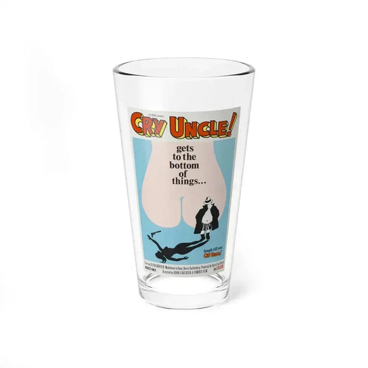 CRY UNCLE! 1971 Movie Poster - Pint Glass 16oz 16oz - Go Mug Yourself