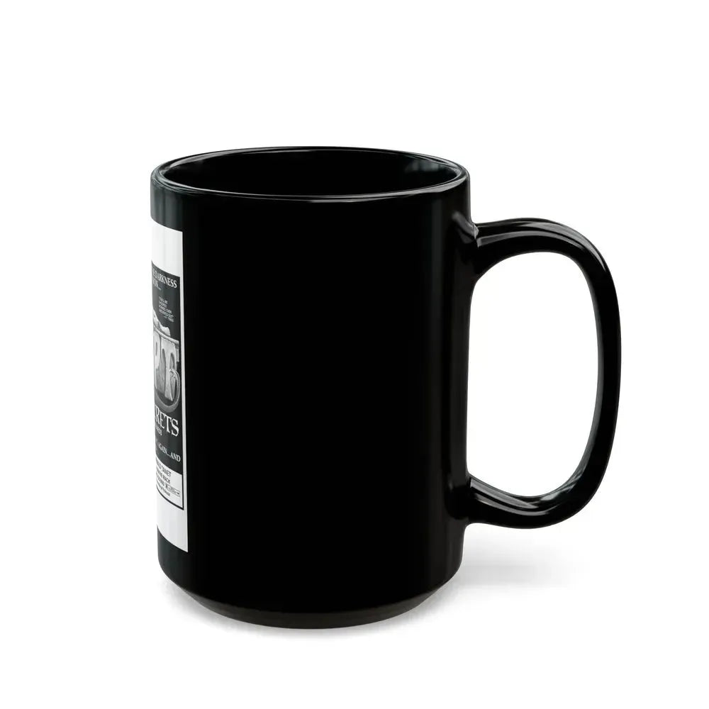 CRYPT OF DARK SECRETS 1976 Movie Poster - Black Coffee Mug - Go Mug Yourself