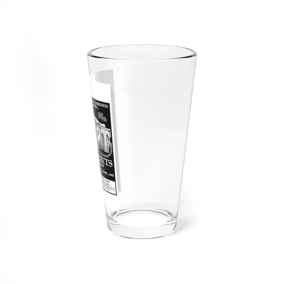 CRYPT OF DARK SECRETS 1976 Movie Poster - Pint Glass 16oz - Go Mug Yourself