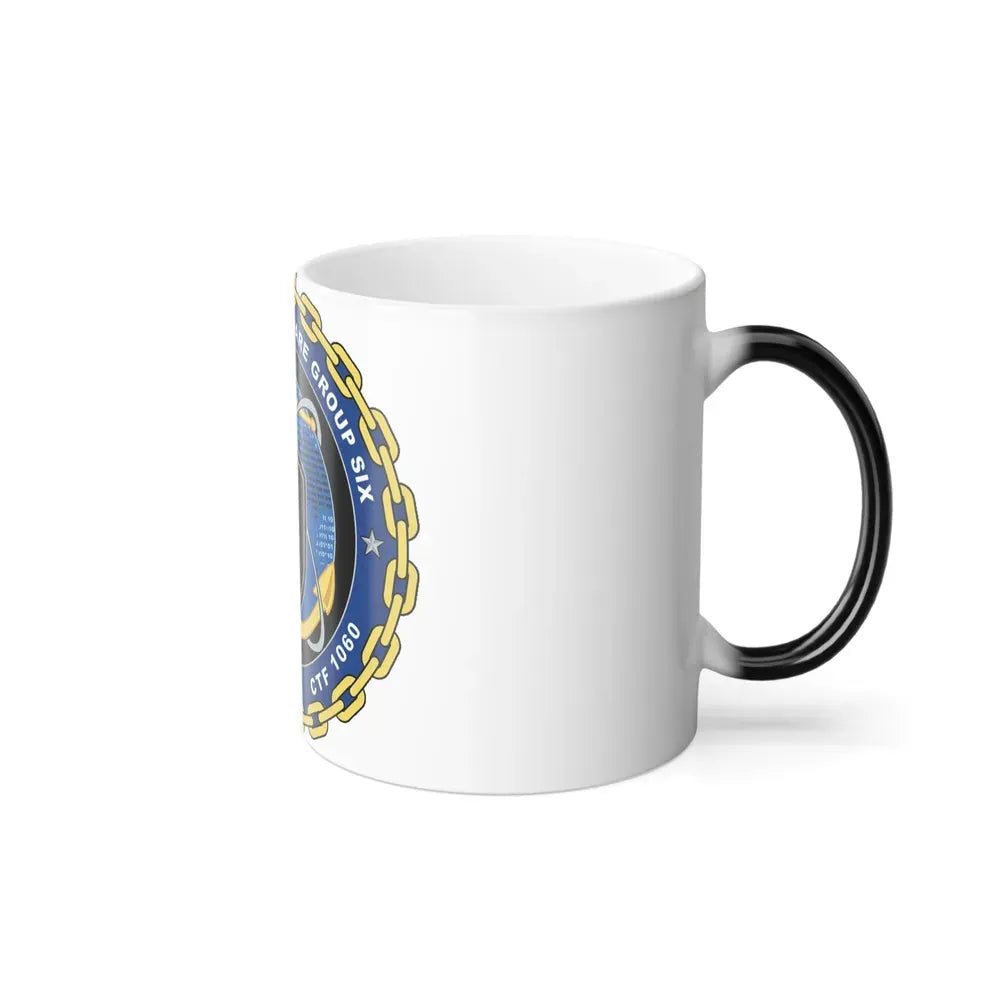 Cryptologic Warfare Group Six CWG 6 CTF 1060 (U.S. Navy) Color Changing Mug 11oz - Go Mug Yourself