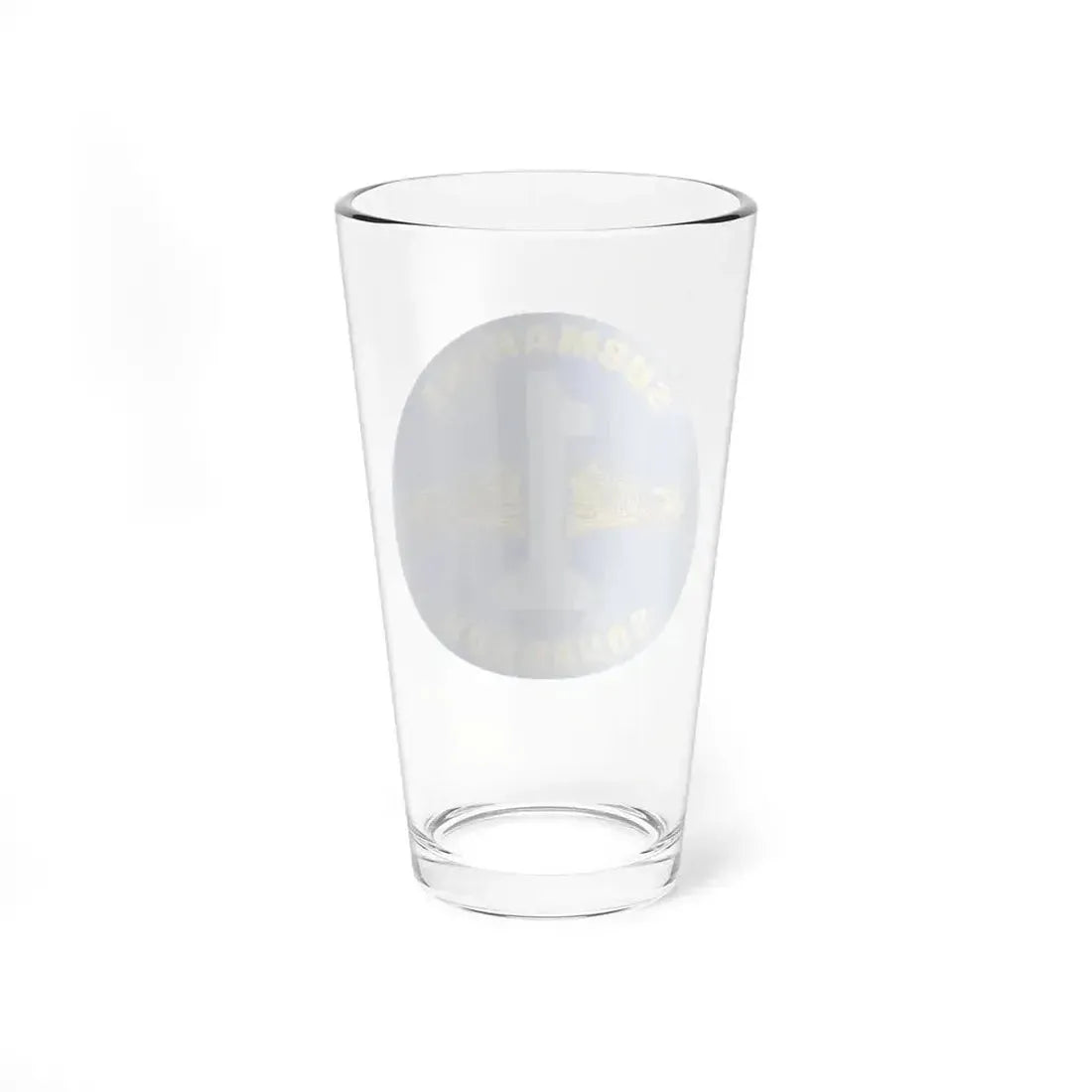 CSS 1 Gold Commander Submarine Squadron 1 (U.S. Navy) Pint Glass 16oz - Go Mug Yourself