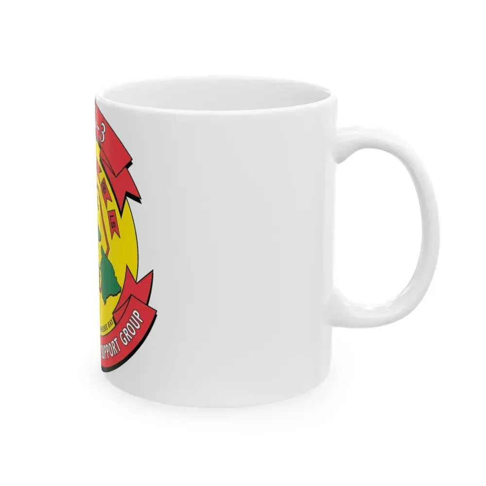 CSSG 3 Combat Service Support Group 3 (USMC) White Coffee Mug - Go Mug Yourself